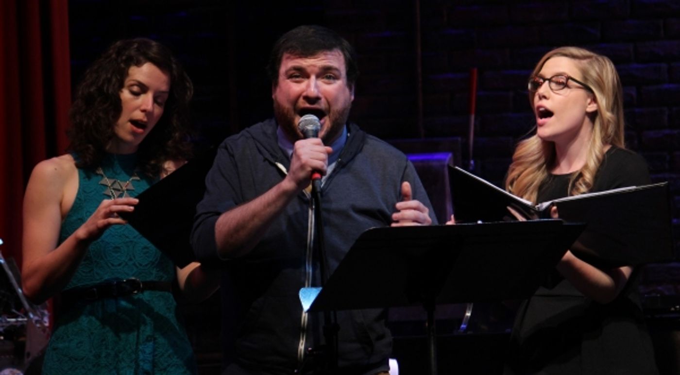 Photo Coverage: Brett Ryback and Alexander Sage Oyen Visit Murderous Musical Mondays at MURDER FOR TWO!  Image