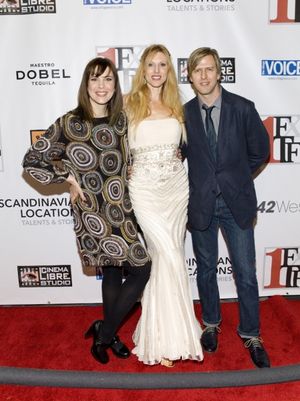 FALL TO RISE producer Tiffany Bartok, star Katherine Crockett and director Jayce Bartok @ BroadwayWorld FALL TO RISE producer Tiffany Bartok, star Katherine Crockett and director Jayce Bart Photo