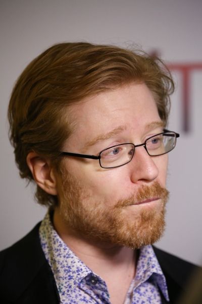 Anthony Rapp photographed at the Edison Ballroom on March 30, 2014 in New York City. Photo