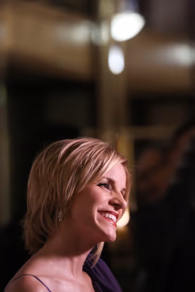 Jenn Colella photographed at the Edison Ballroom on March 30, 2014 in New York City. Photo