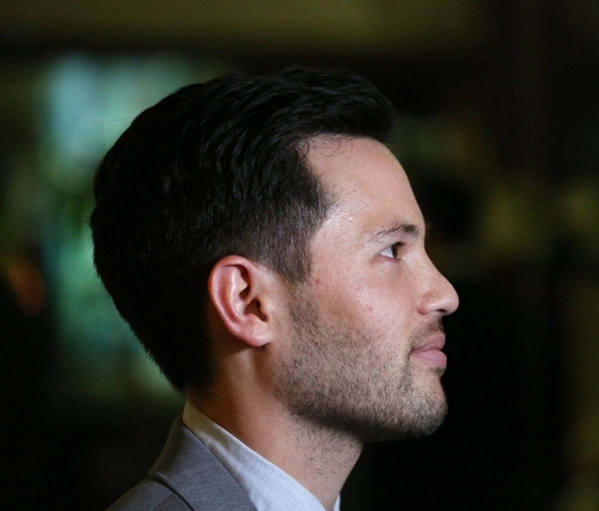 Jason Tam photographed at the Edison Ballroom on March 30, 2014 in New York City. at 