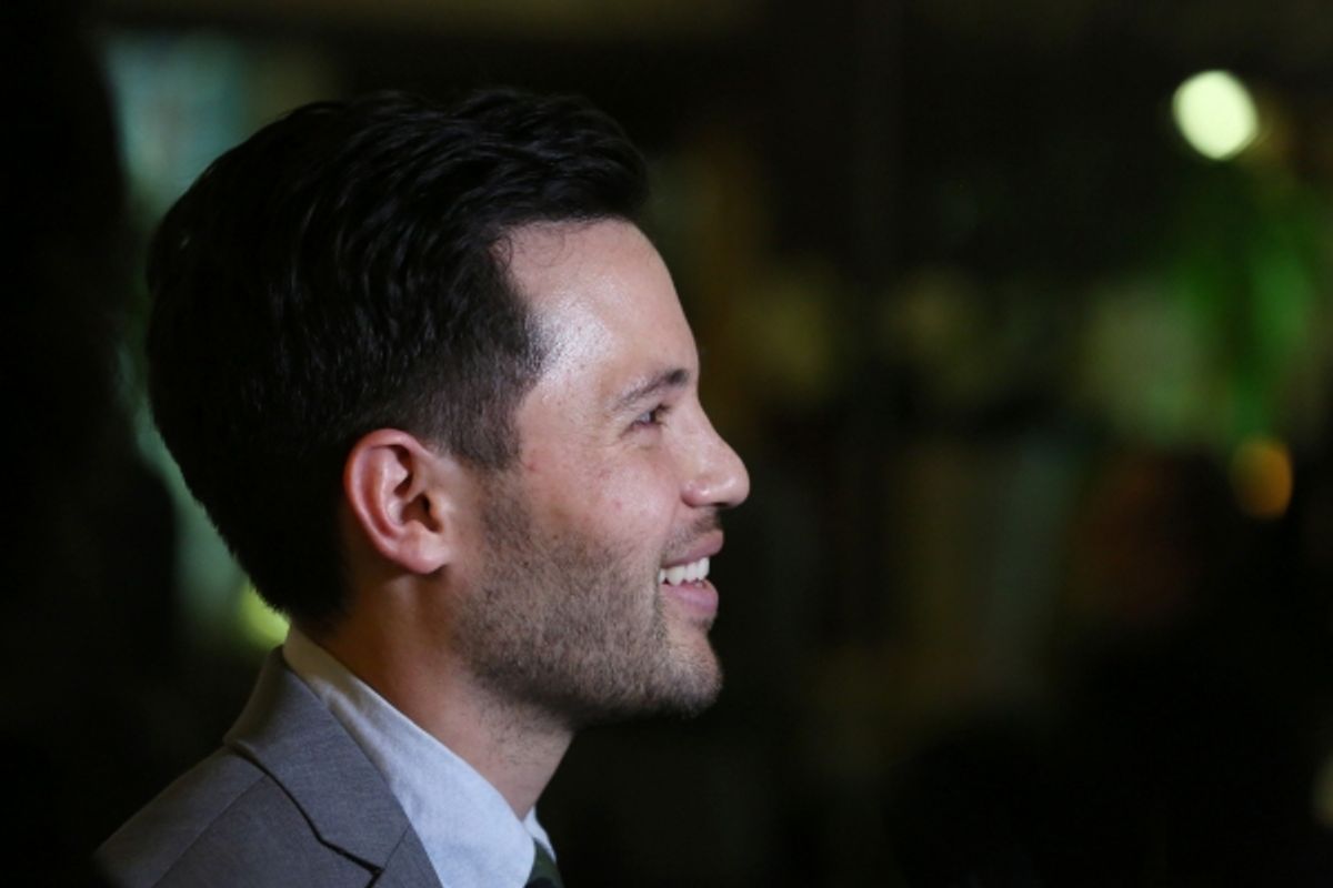 Jason Tam photographed at the Edison Ballroom on March 30, 2014 in New York City. at 