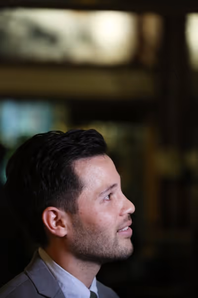 Jason Tam photographed at the Edison Ballroom on March 30, 2014 in New York City. Photo