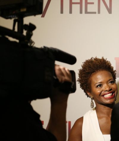 LaChanze photographed at the Edison Ballroom on March 30, 2014 in New York City. Photo