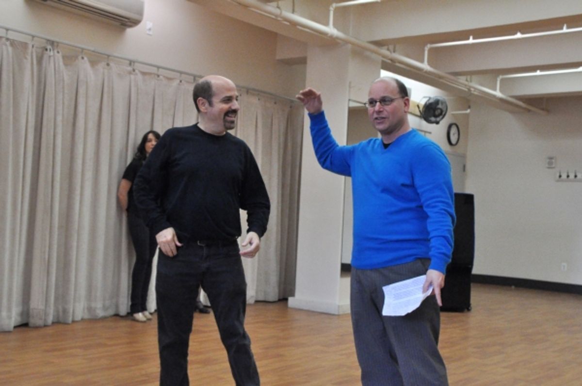 David Krane (Music Supervisor) and Stephen Cole at 