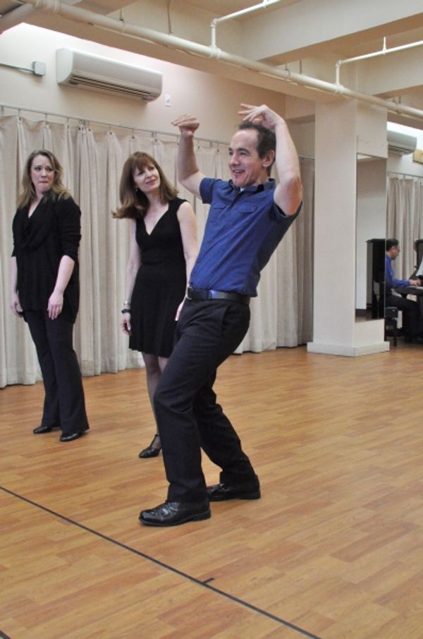 Emily Skinner, Lynne Halliday and Jason Graae Photo