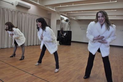 Lynne Halliday, Cameron Adams and Emily Skinner Photo