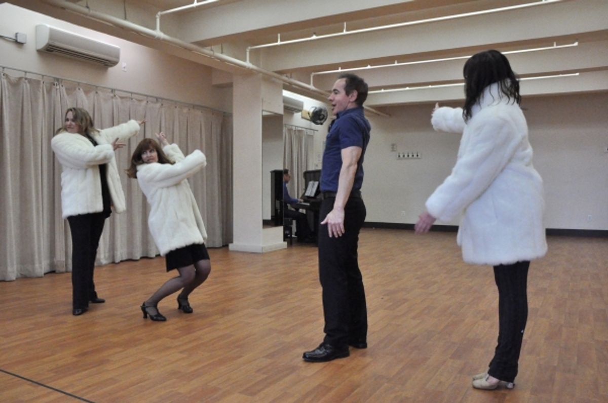 Emily Skinner, Lynne Halliday, Jason Graae and Cameron Adams at 