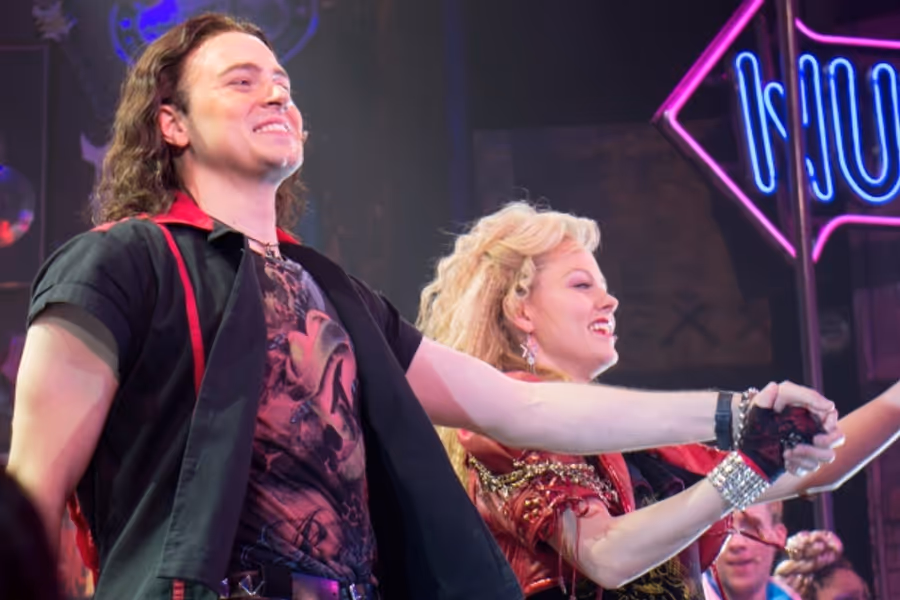 Photo Coverage: ROCK OF AGES Celebrates 5 Years on Broadway with Survivor's Jim Peterik Image