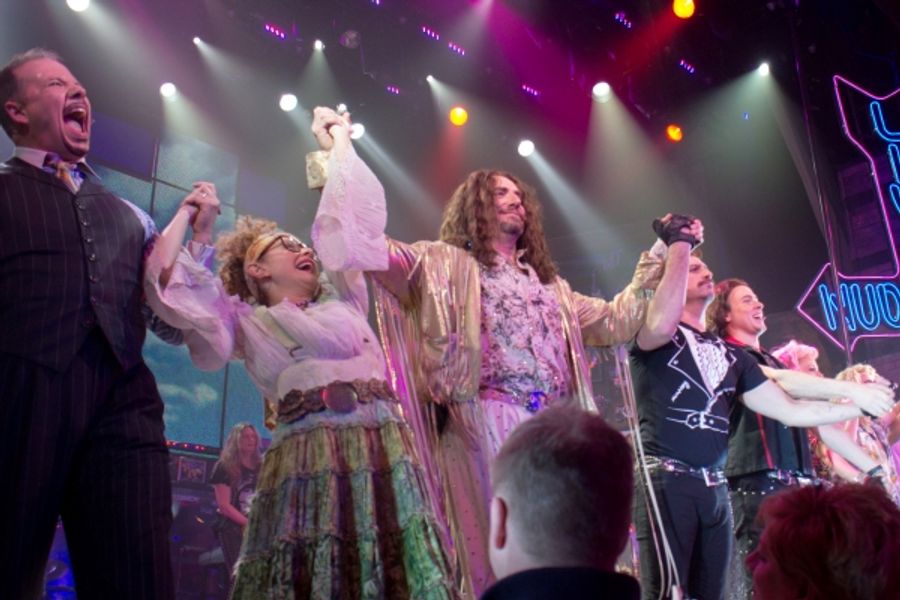 Photo Coverage: ROCK OF AGES Celebrates 5 Years on Broadway with Survivor's Jim Peterik Image