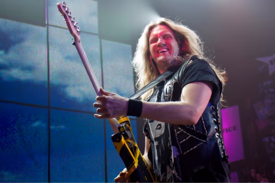 Photo Coverage: ROCK OF AGES Celebrates 5 Years on Broadway with Survivor's Jim Peterik Image