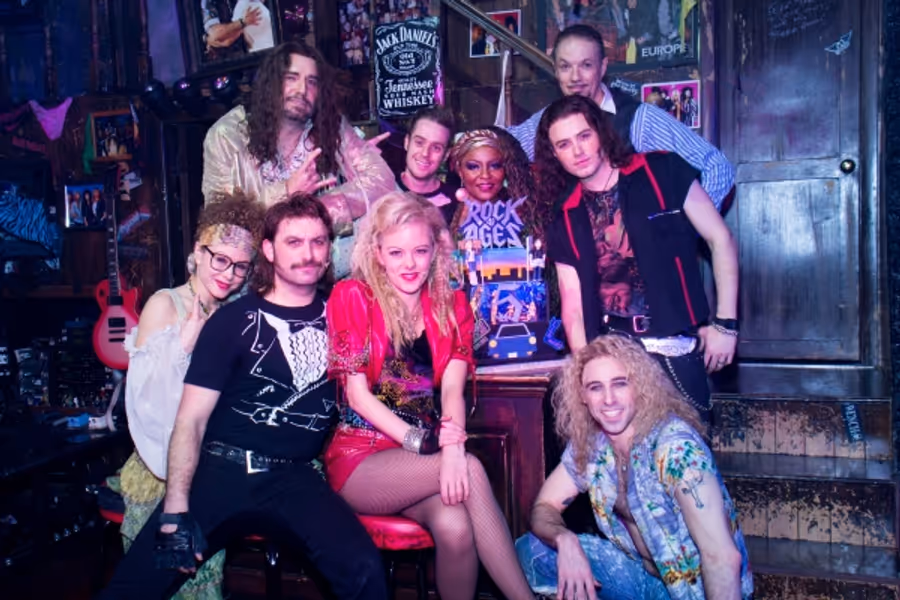 Photo Coverage: ROCK OF AGES Celebrates 5 Years on Broadway with Survivor's Jim Peterik Image
