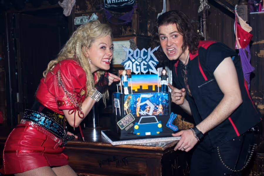 Photo Coverage: ROCK OF AGES Celebrates 5 Years on Broadway with Survivor's Jim Peterik Image