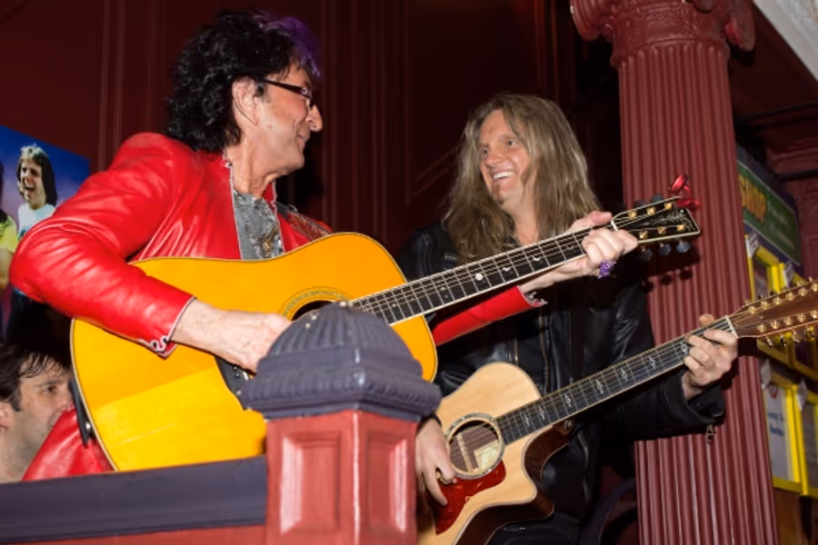 Photo Coverage: ROCK OF AGES Celebrates 5 Years on Broadway with Survivor's Jim Peterik Image