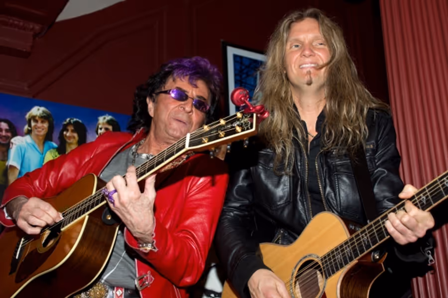 Photo Coverage: ROCK OF AGES Celebrates 5 Years on Broadway with Survivor's Jim Peterik Image