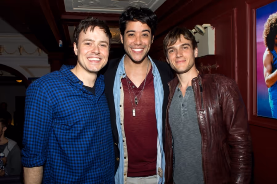 Photo Coverage: ROCK OF AGES Celebrates 5 Years on Broadway with Survivor's Jim Peterik Image