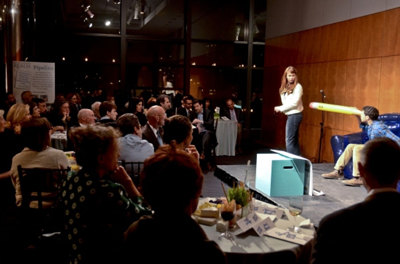 Photo Flash: Katherine Kovner, Anna Deavere Smith and More at Playwrights Realm's WRITERS BLOCK PARTY  Image