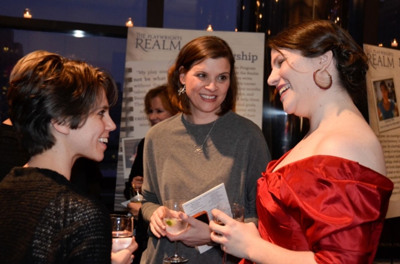 Photo Flash: Katherine Kovner, Anna Deavere Smith and More at Playwrights Realm's WRITERS BLOCK PARTY  Image