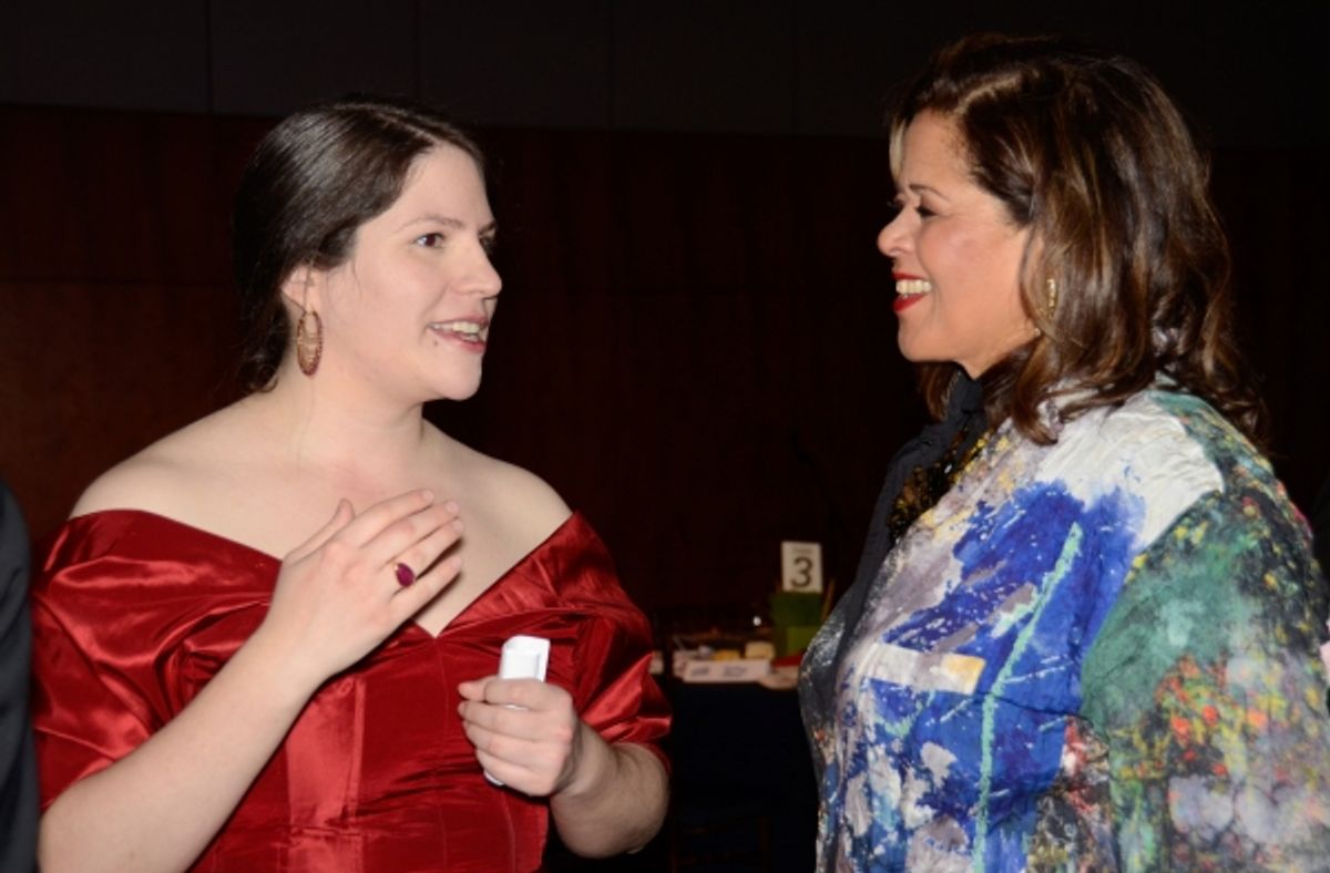Katherine Kovner, Anna Deavere Smith at 