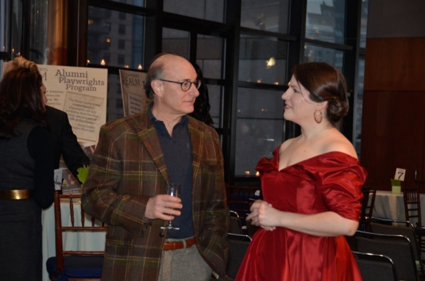 Photo Flash: Katherine Kovner, Anna Deavere Smith and More at Playwrights Realm's WRITERS BLOCK PARTY  Image