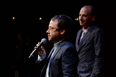 Stephen Brackett and Anton Dudley Photo
