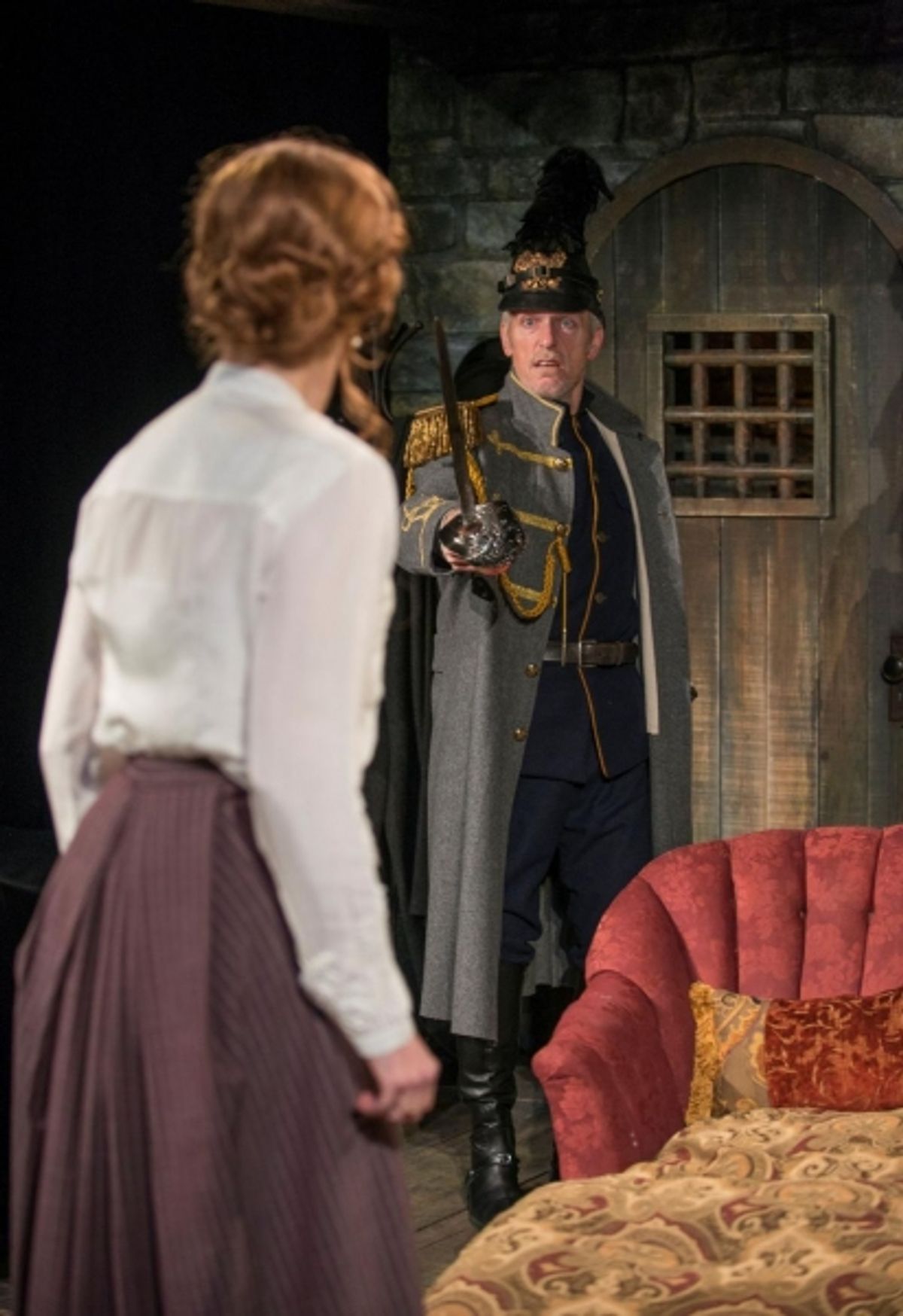 Shannon Cochran (Alice) and Larry Yando (Edgar) at 