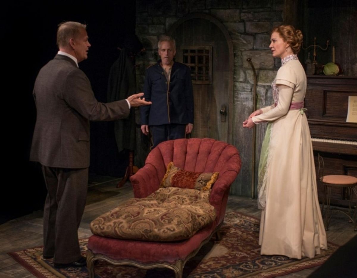 Philip Earl Johnson (Kurt), Larry Yando (Edgar), and Shannon Cochran (Alice) at 