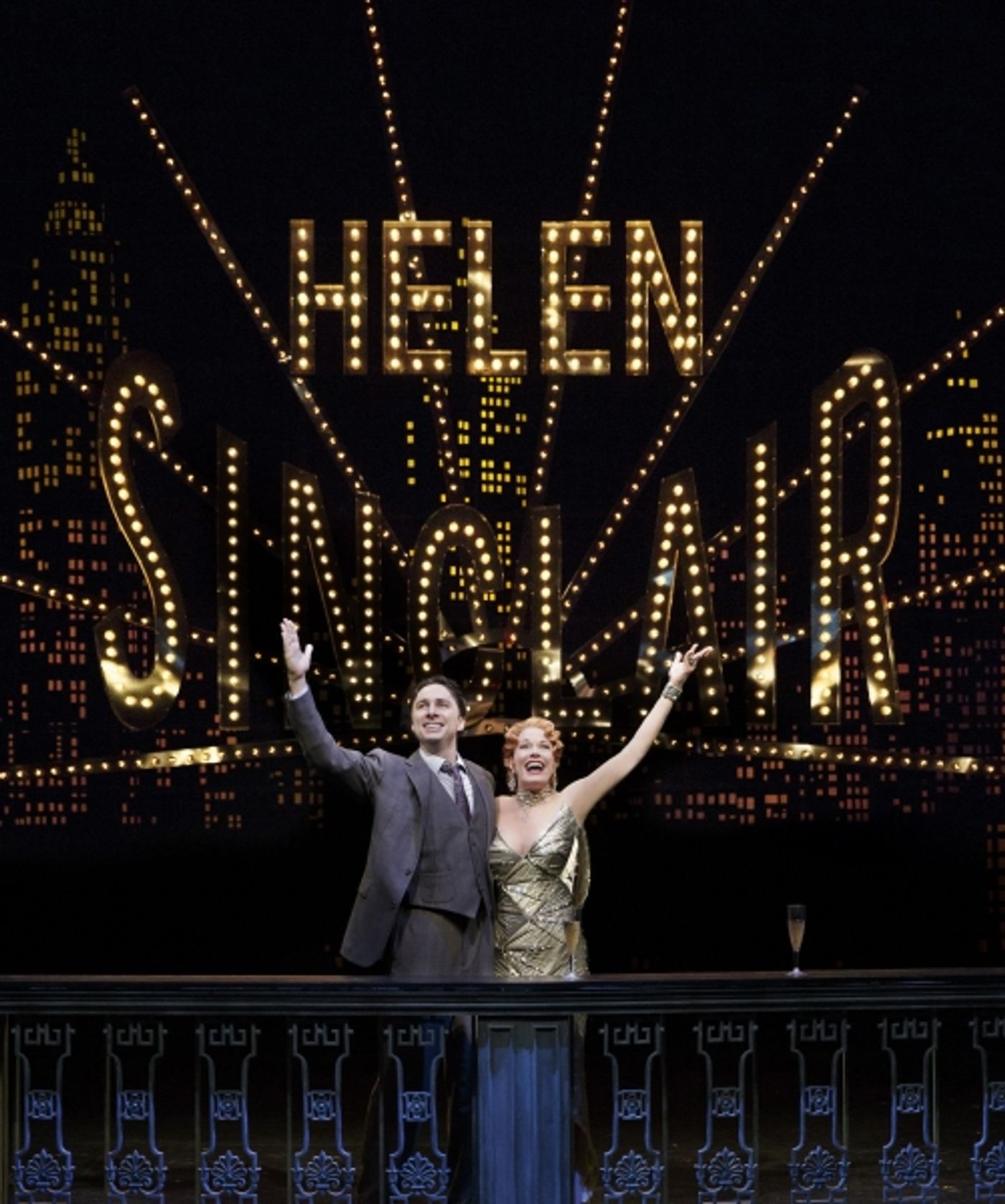 Photo Flash: First Look at Zach Braff, Nick Cordero, Marin Mazzie, Betsy Wolfe and More in BULLETS OVER BROADWAY!  Image