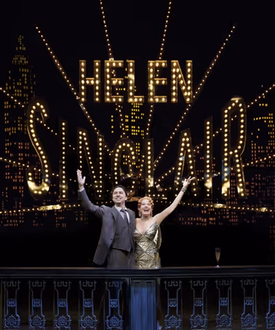 Zach Braff and Marin Mazzie Photo