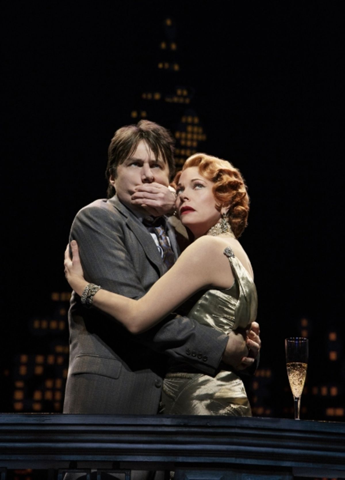 Zach Braff and Marin Mazzie at 