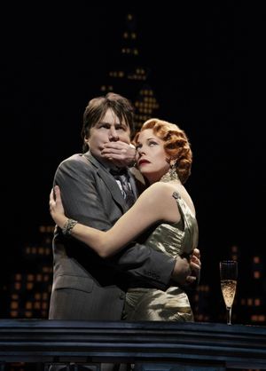 Zach Braff and Marin Mazzie Photo