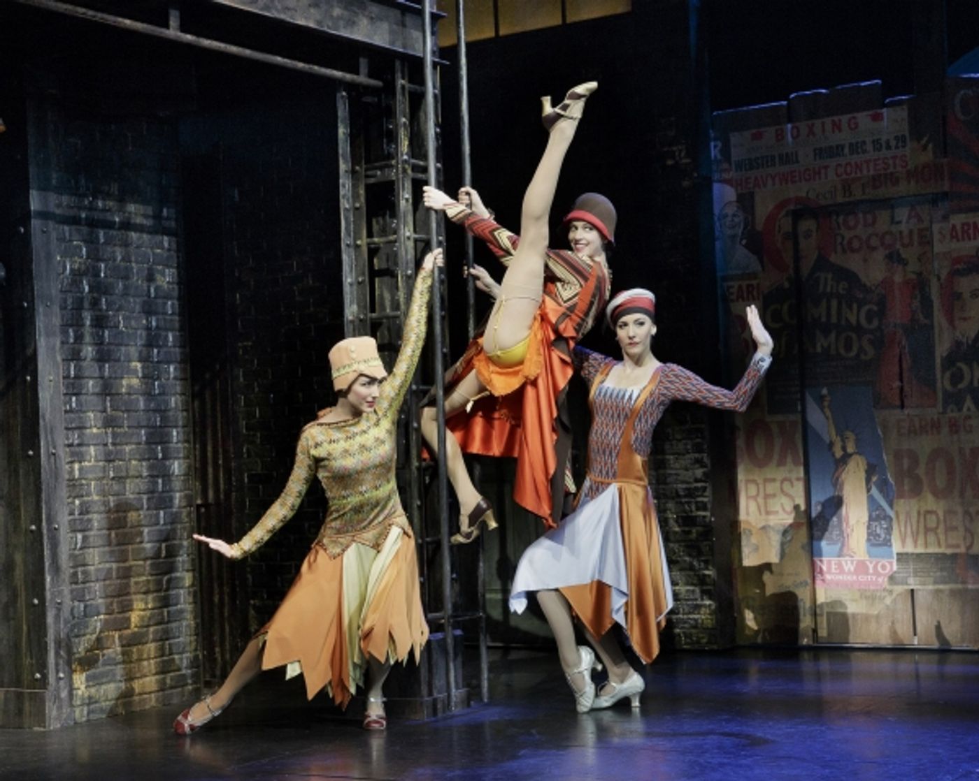 Photo Flash: First Look at Zach Braff, Nick Cordero, Marin Mazzie, Betsy Wolfe and More in BULLETS OVER BROADWAY!  Image