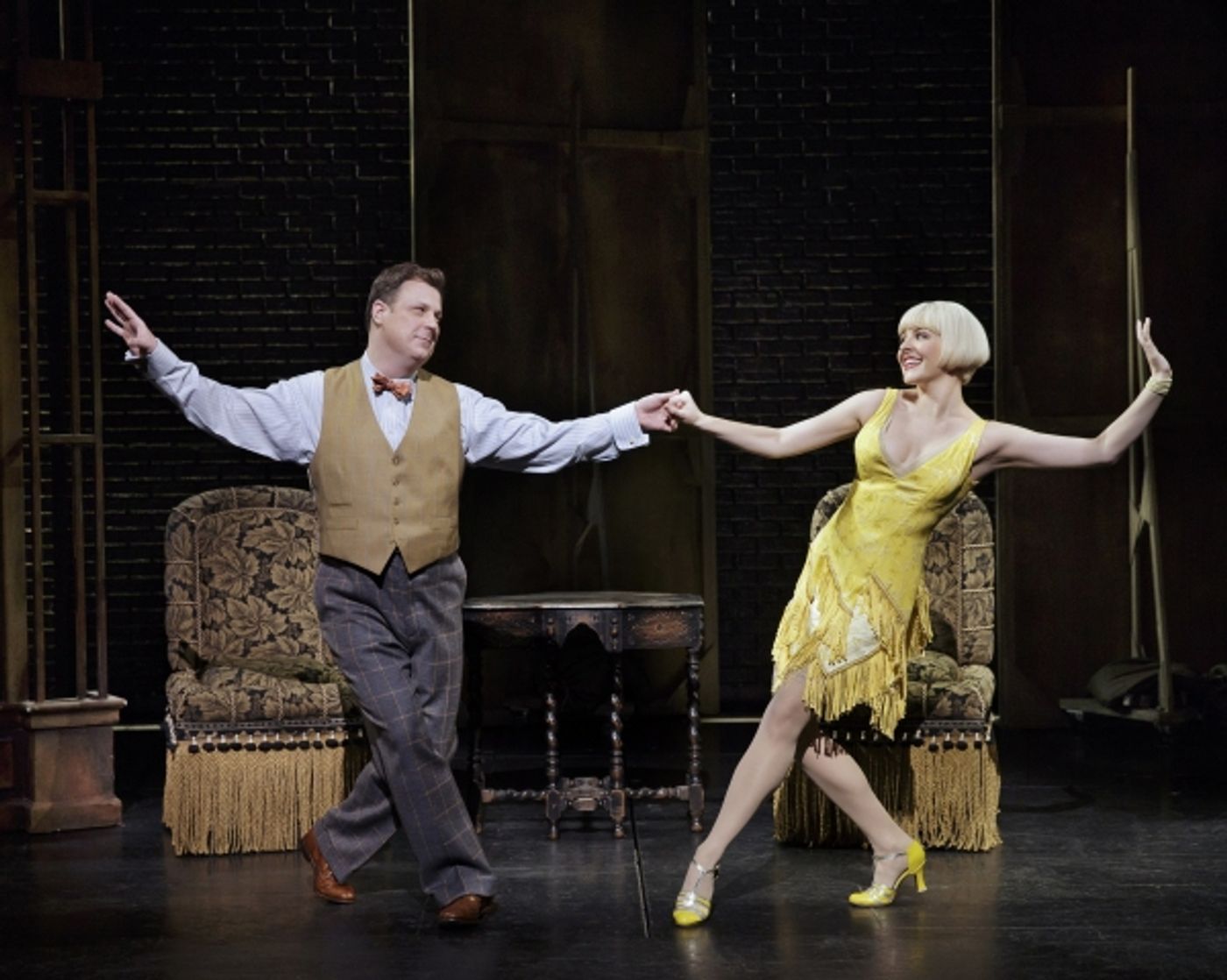 Photo Flash: First Look at Zach Braff, Nick Cordero, Marin Mazzie, Betsy Wolfe and More in BULLETS OVER BROADWAY!  Image