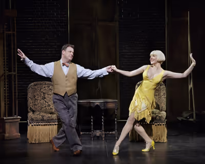 Brooks Ashmanskas and Helene Yorke Photo