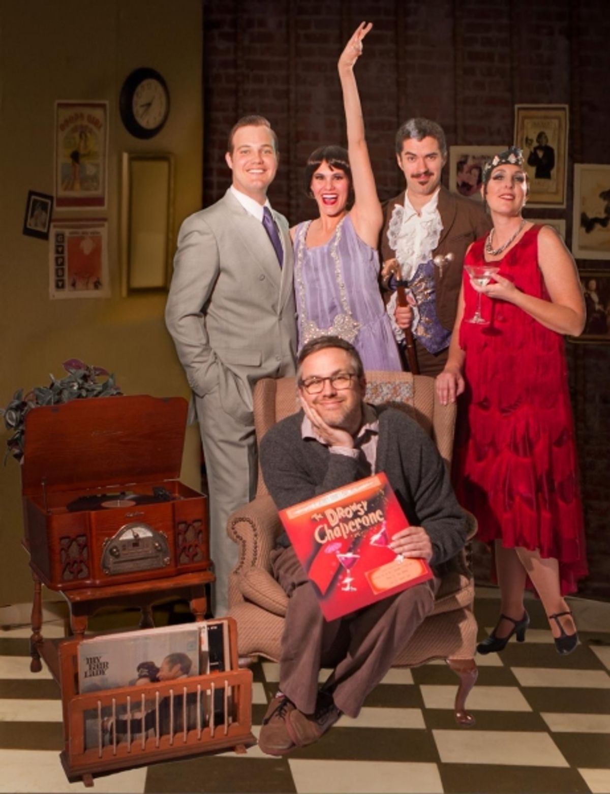 Robert is Michael Shepherd, Erin Brown is Janet, Wes Tolman is Aldolpho, DeLayne Dayton is The Chaperone and Brett Merritt is Man in Chair at 