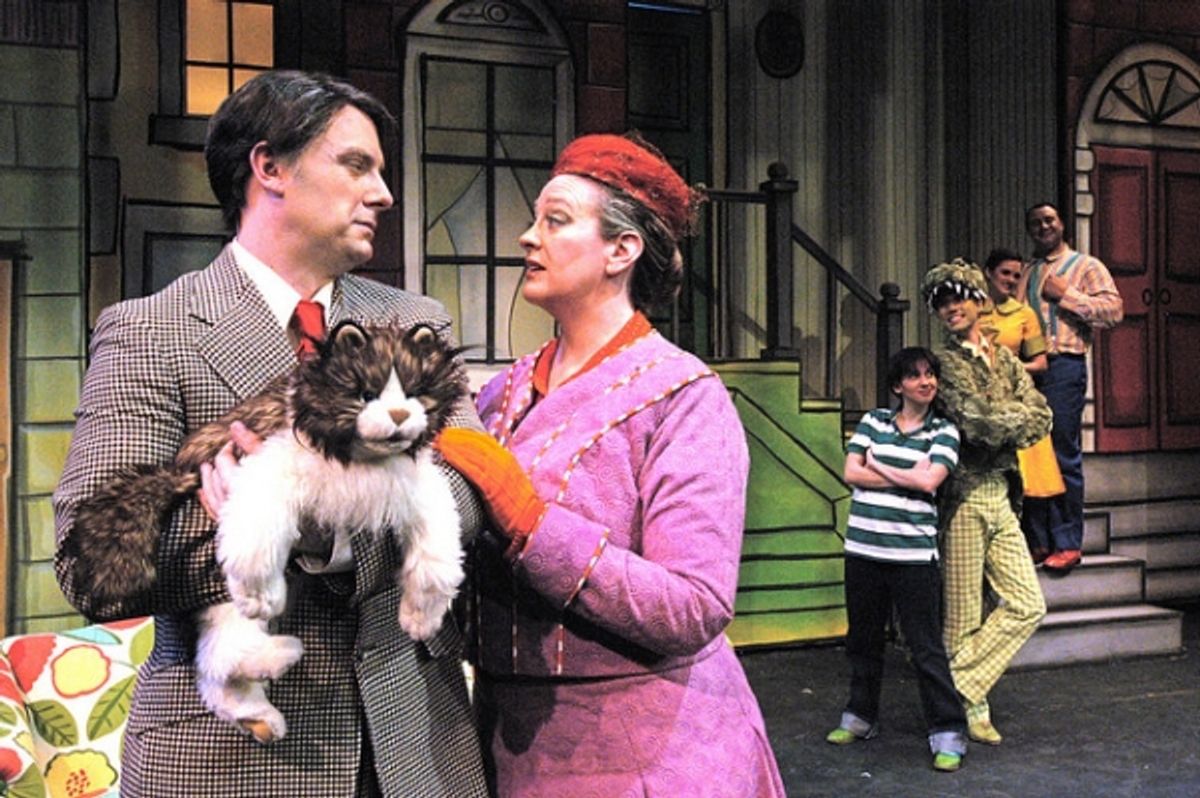 L-R: Daniel Langhoff, Boni McIntyre, Sarah Grover, Parker Redford, Emma C. Martin and Brian Murray at 