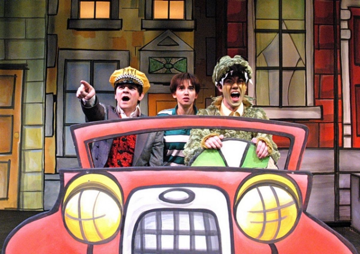 Michael Bouchard, Sarah Grover and Parker Redford at 