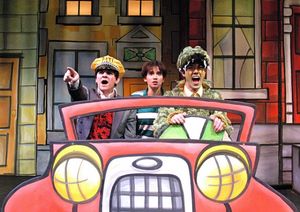 Michael Bouchard, Sarah Grover and Parker Redford Photo