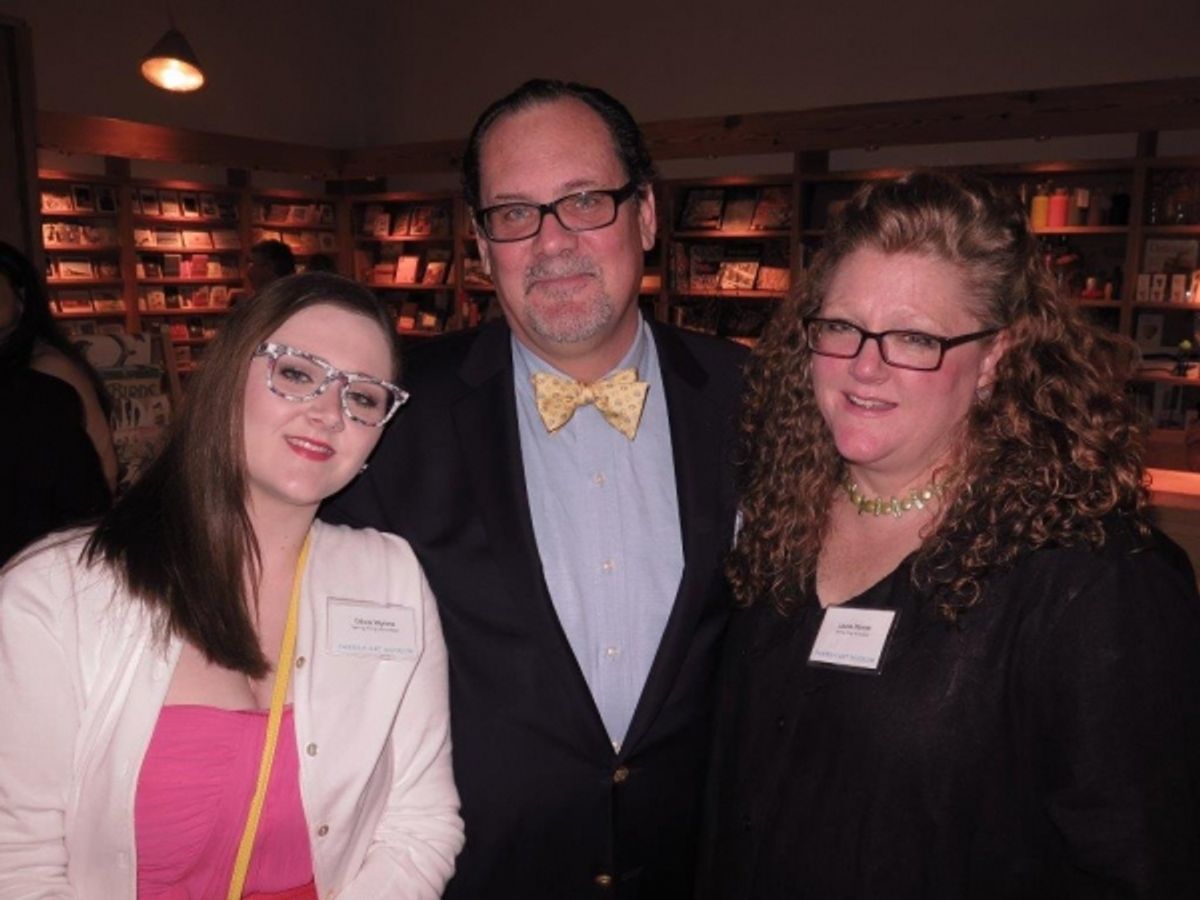 Olivia, John and Laura Wynne at 
