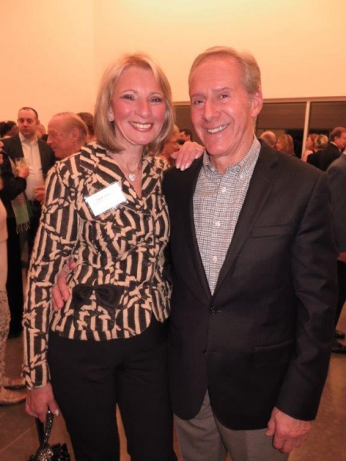 Gayle Tudisco and Guy Tudisco at First Look at Parrish Art Museum's Annual Spring Fling
