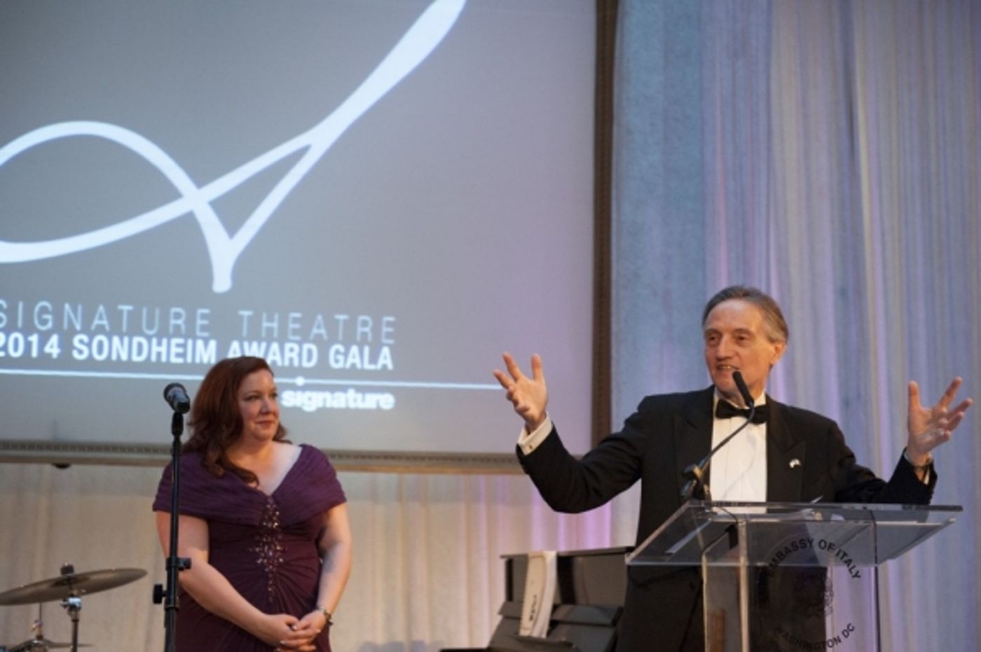 Photo Flash: Heidi Blickenstaff, Pamela Myers & More Honor Jonathan Tunick at Signature Theatre's 2014 Sondheim Awards Gala  Image