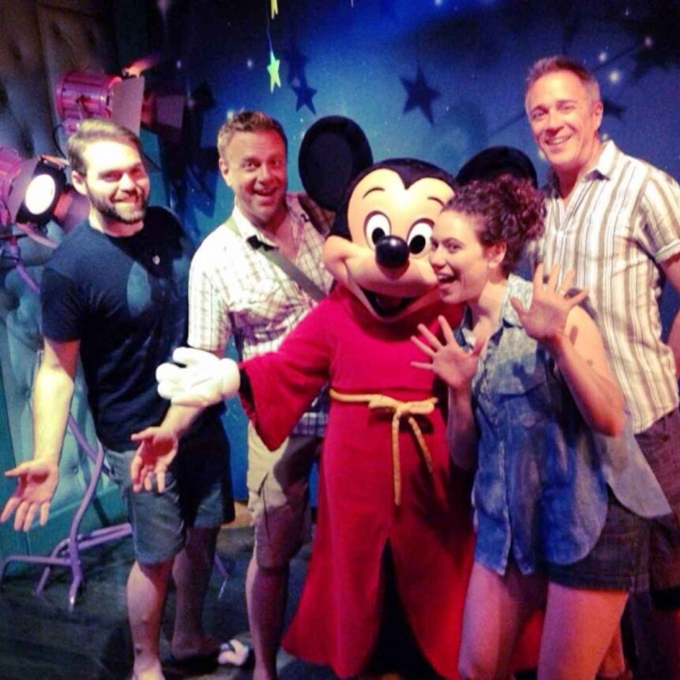 Photo Flash: Touring Cast of MAMMA MIA! Visits Disneyland  Image