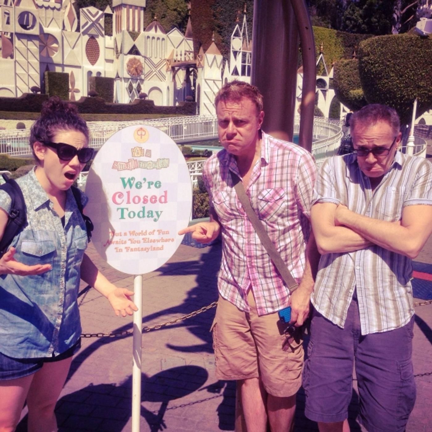 Photo Flash: Touring Cast of MAMMA MIA! Visits Disneyland  Image