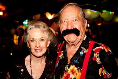 Tippi Hedren and Milt Larsen Photo