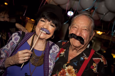 JoAnne Worley and Milt Larsen Photo