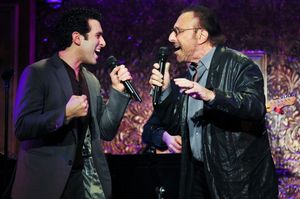 Jarrod Spector and Barry Mann @ BroadwayWorld Jarrod Spector and Barry Mann Photo