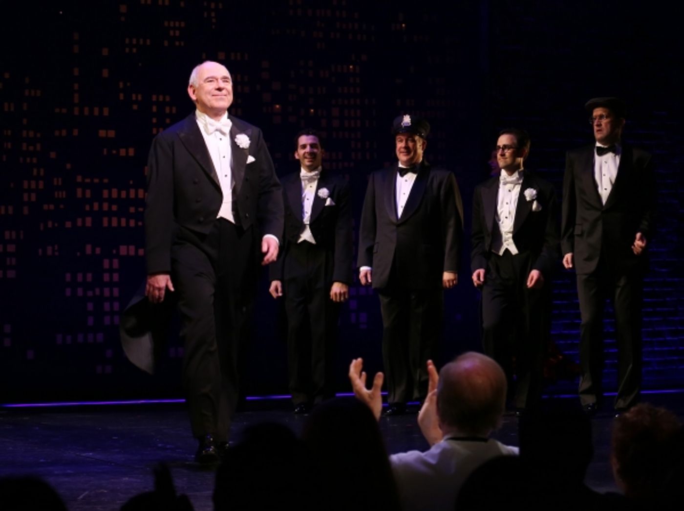 Photo Coverage: Sitting at the Top of the World! BULLETS OVER BROADWAY Cast Takes Opening Night Bows  Image