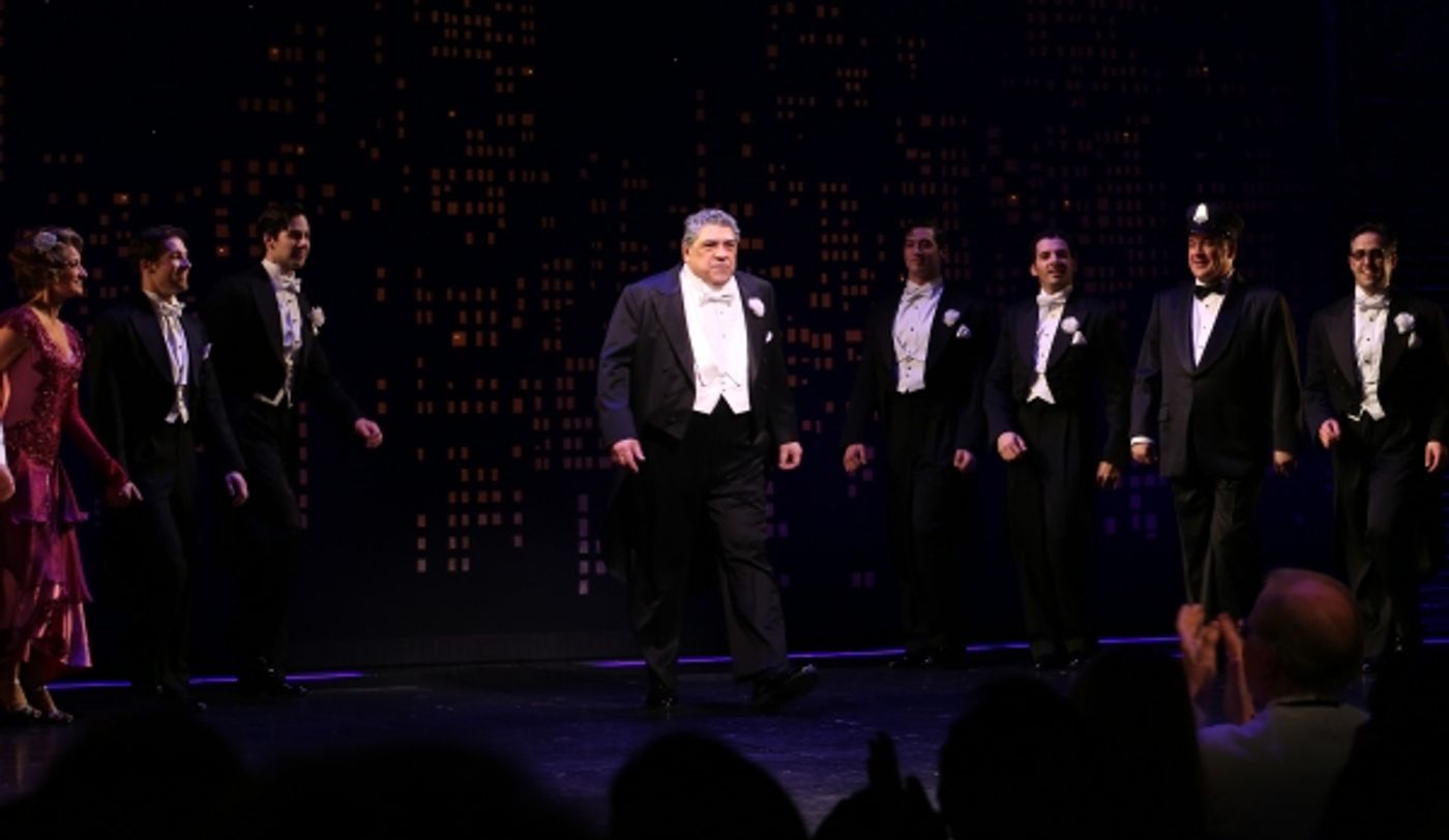 Photo Coverage: Sitting at the Top of the World! BULLETS OVER BROADWAY Cast Takes Opening Night Bows  Image