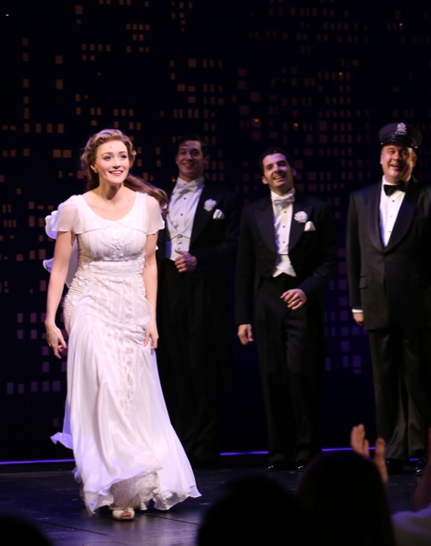 Photo Coverage: Sitting at the Top of the World! BULLETS OVER BROADWAY Cast Takes Opening Night Bows  Image