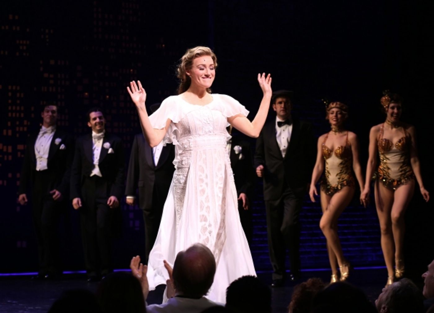 Photo Coverage: Sitting at the Top of the World! BULLETS OVER BROADWAY Cast Takes Opening Night Bows  Image